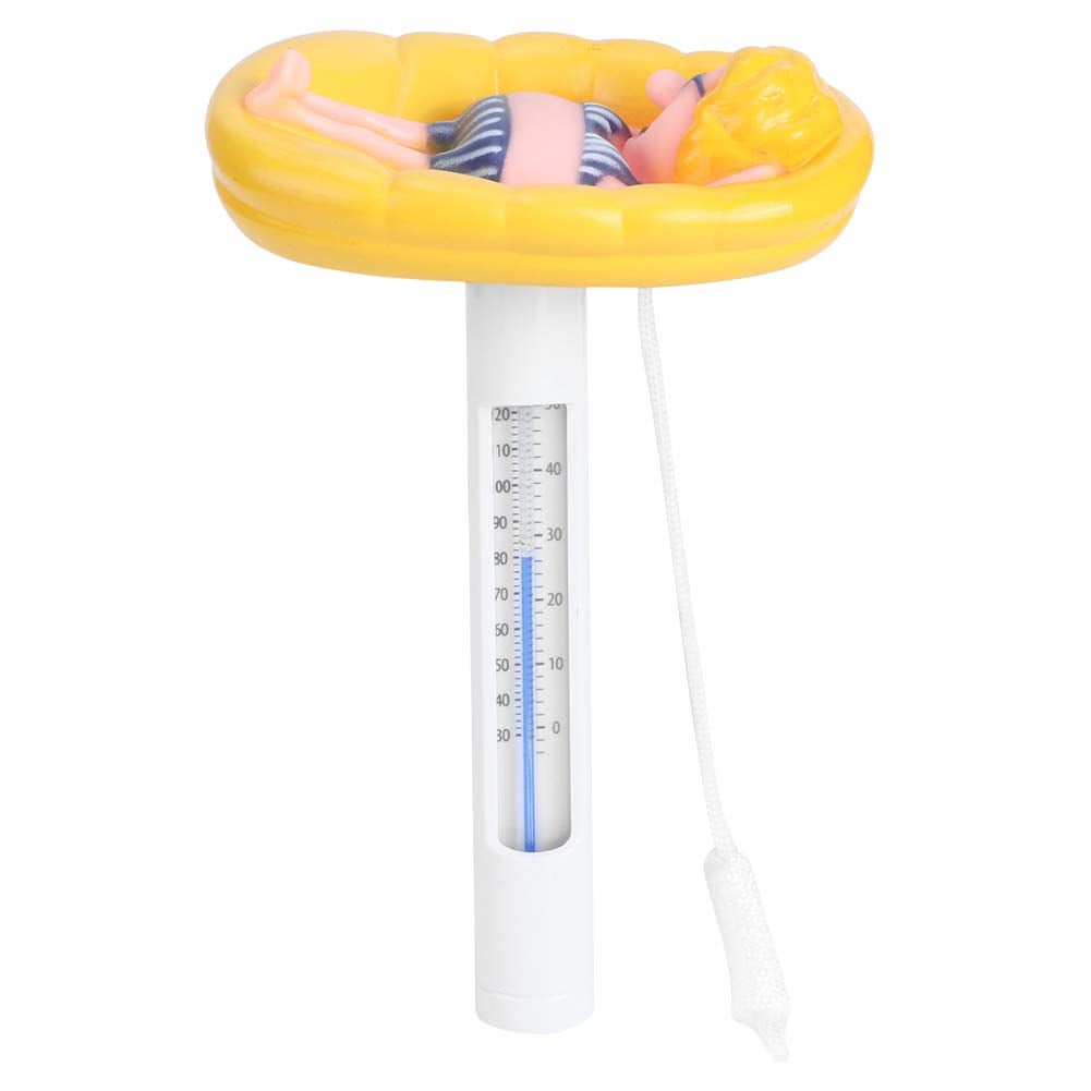 Thermomètre Flottant Piscine Thermomètre Flottant De Style Ours De Dessin Animé Pour Piscines, Compteur De Température De L'eau Pour Piscines, Bains à Remous, étang à Poissons Pour Bain à Remous étang