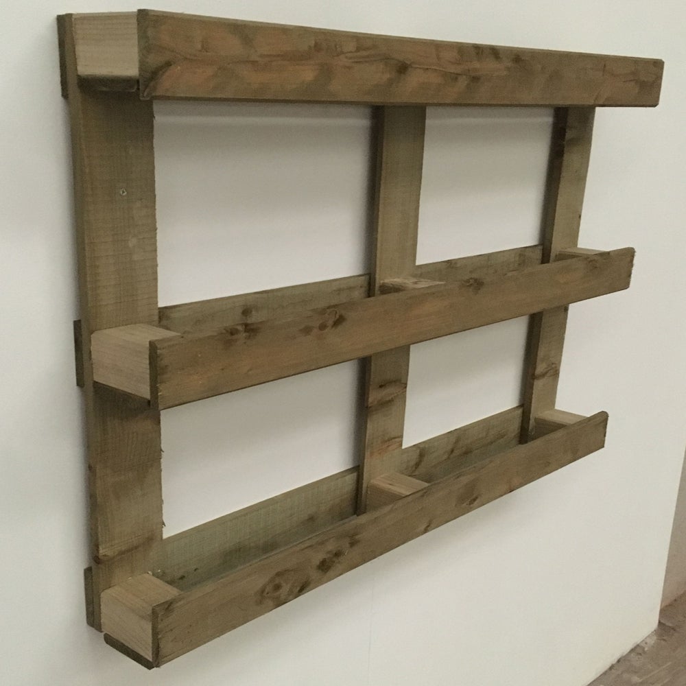 Huerto Urbano de Pared TANE Estilo Palet VidaHuerto 120x15x80 cm - 5