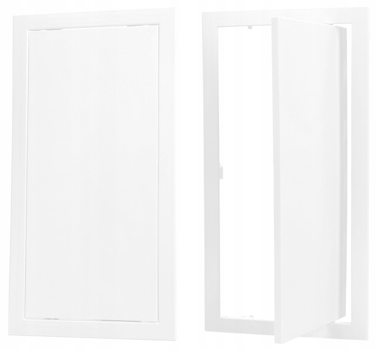 Registro de inspección 20x40 cm - Plástico blanco - Registro para inspección de placas de yeso - Techo - Ático - KOTARBAU - 7