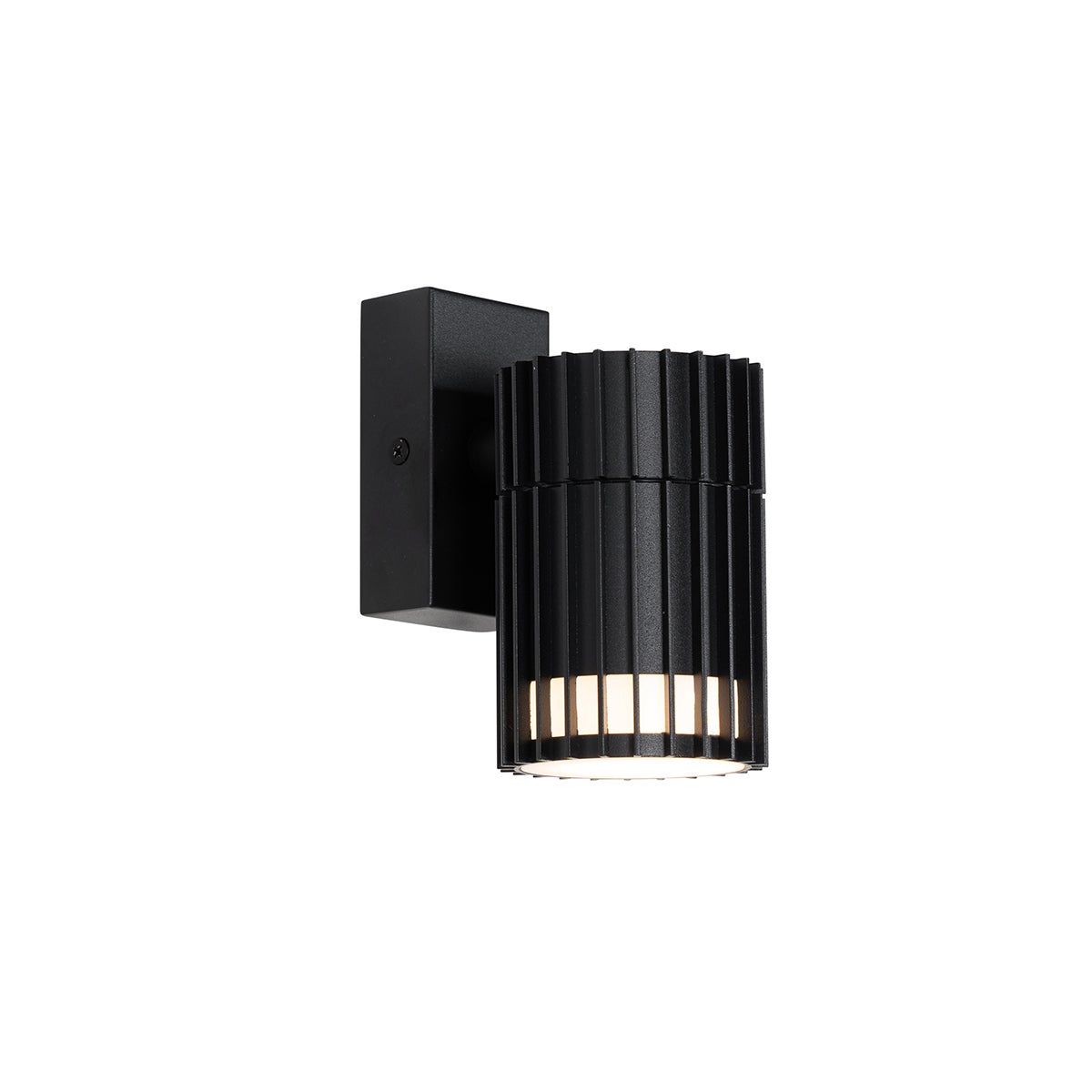 Designerska lampa ścienna zewnętrzna czarna IP44 - Boris