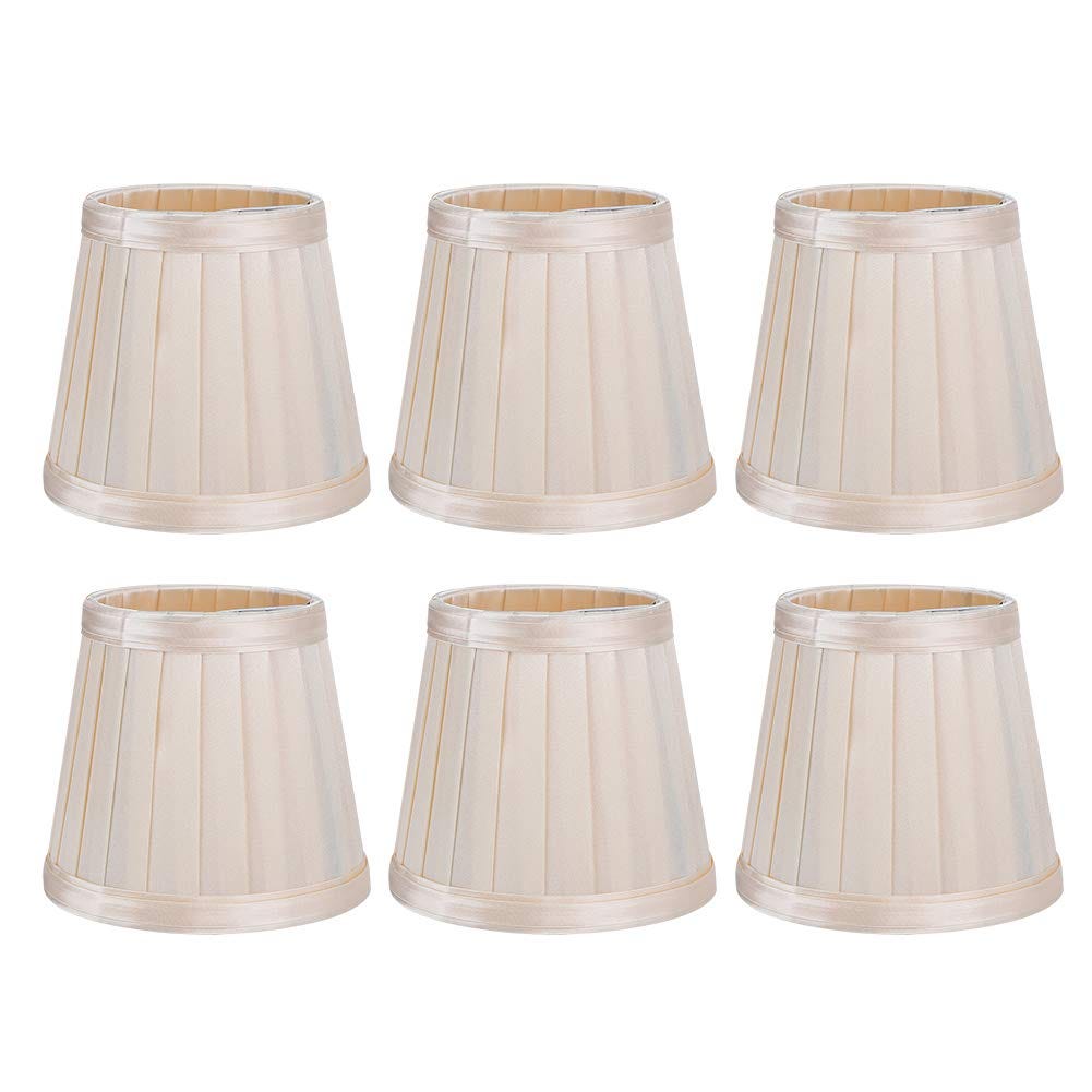 6 Pezzi Paralumi Lampadario, Moderno Nero E14 Paralume in Tessuto per Lampadina Stile Europeo Coprilampada Piccolo Lampadario per la Decorazione 6 Pezzi Paralumi Lampadario, Moderno Nero E14 Paralume in Tessuto per Lampadina Stile Europeo Coprilampada Piccolo Lampadario per la Decorazione