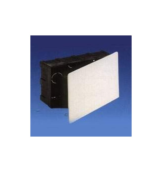 Scatola 250x250x65 coperchio bianco con griglia metallica - SOLERA