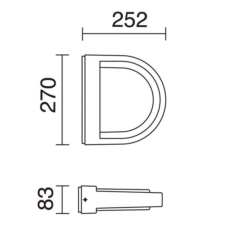 Plafond Dark Ip54 E27 20w Ant. - 6