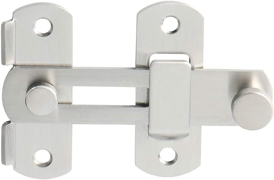 Serrure de porte coulissante à pêne dormant avec vis pour portes