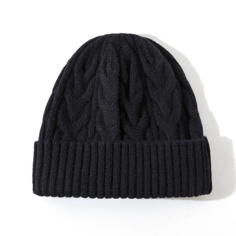 Bonnet Pêcheur En Laine Mérino – Hiver Chaud, Unisexe, Bord Roulable – Idéal Pour Sport, Ville Ou Cadeau – Violet Tendance