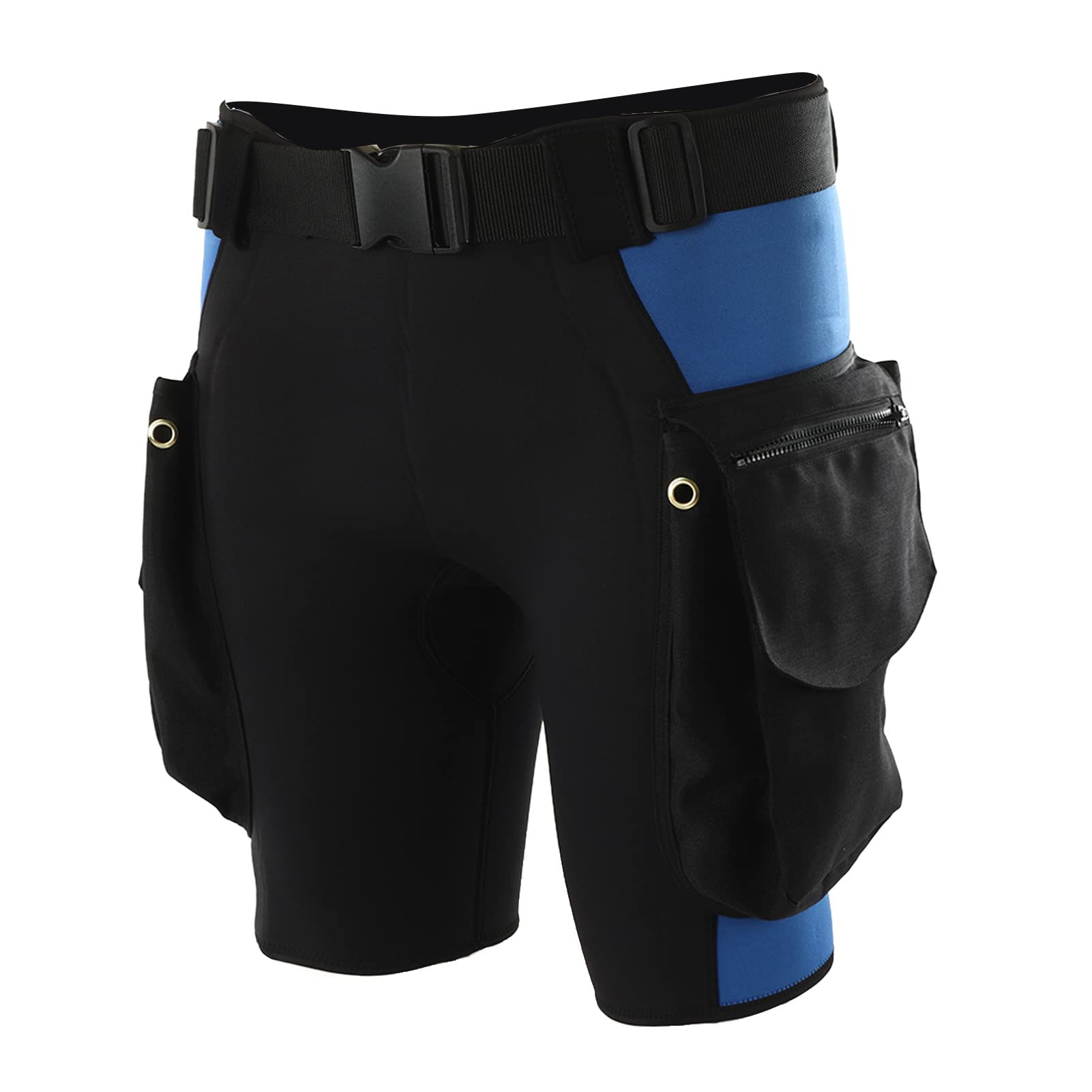 Pantaloncini da nuoto, snorkeling, immersioni con tasche, porta di