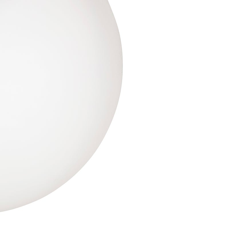 Lampada a sospensione scandinava smart oro con vetro opale 40cm incl. WiFi A60 - Ball 40 - 6