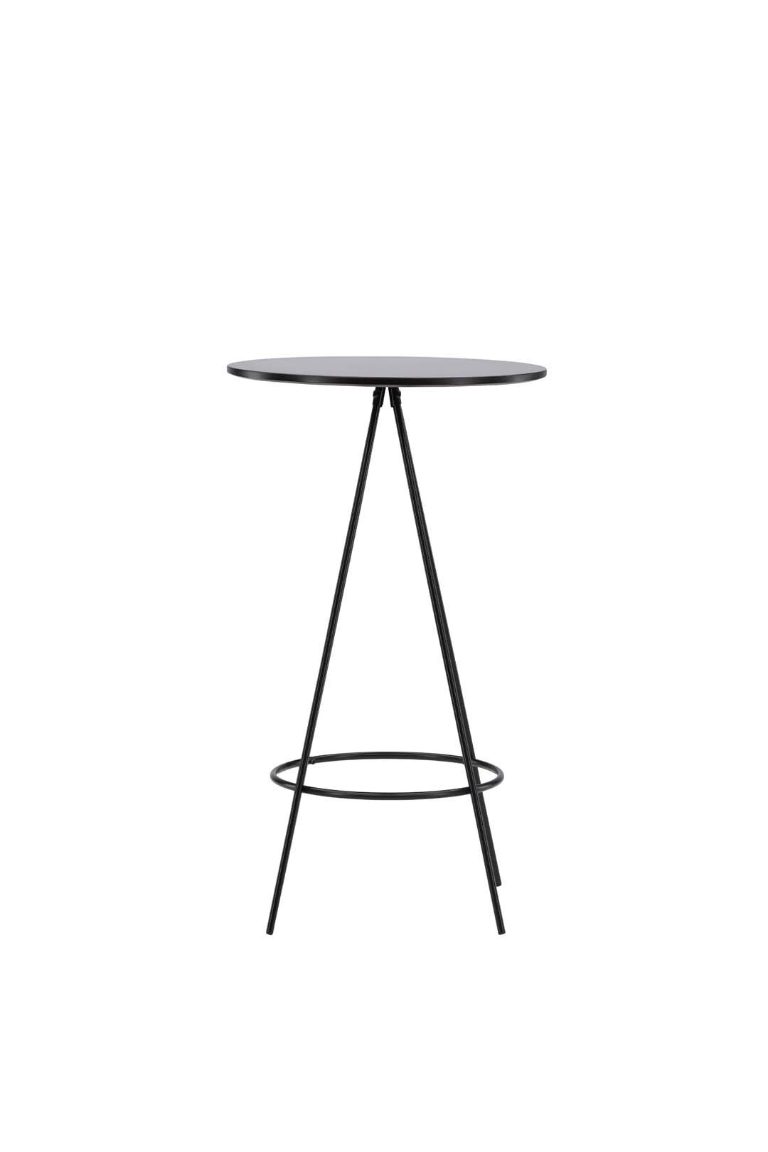 Bistro stół barowy Ø60cm czarny.
