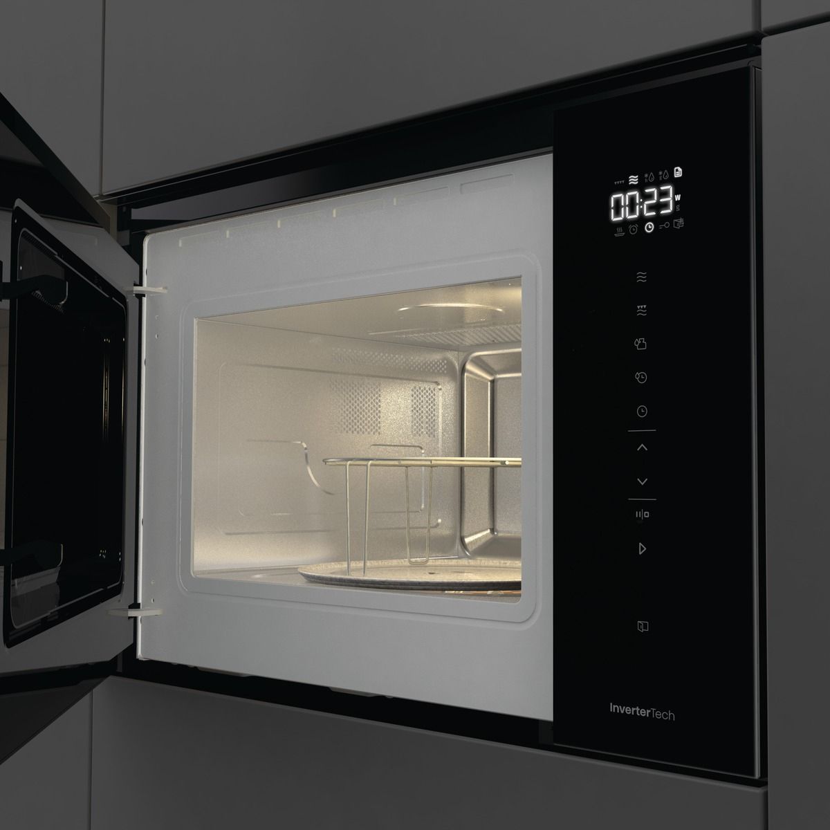 Micro ondes grill encastrable HISENSE BIM325GI63DBG - 5