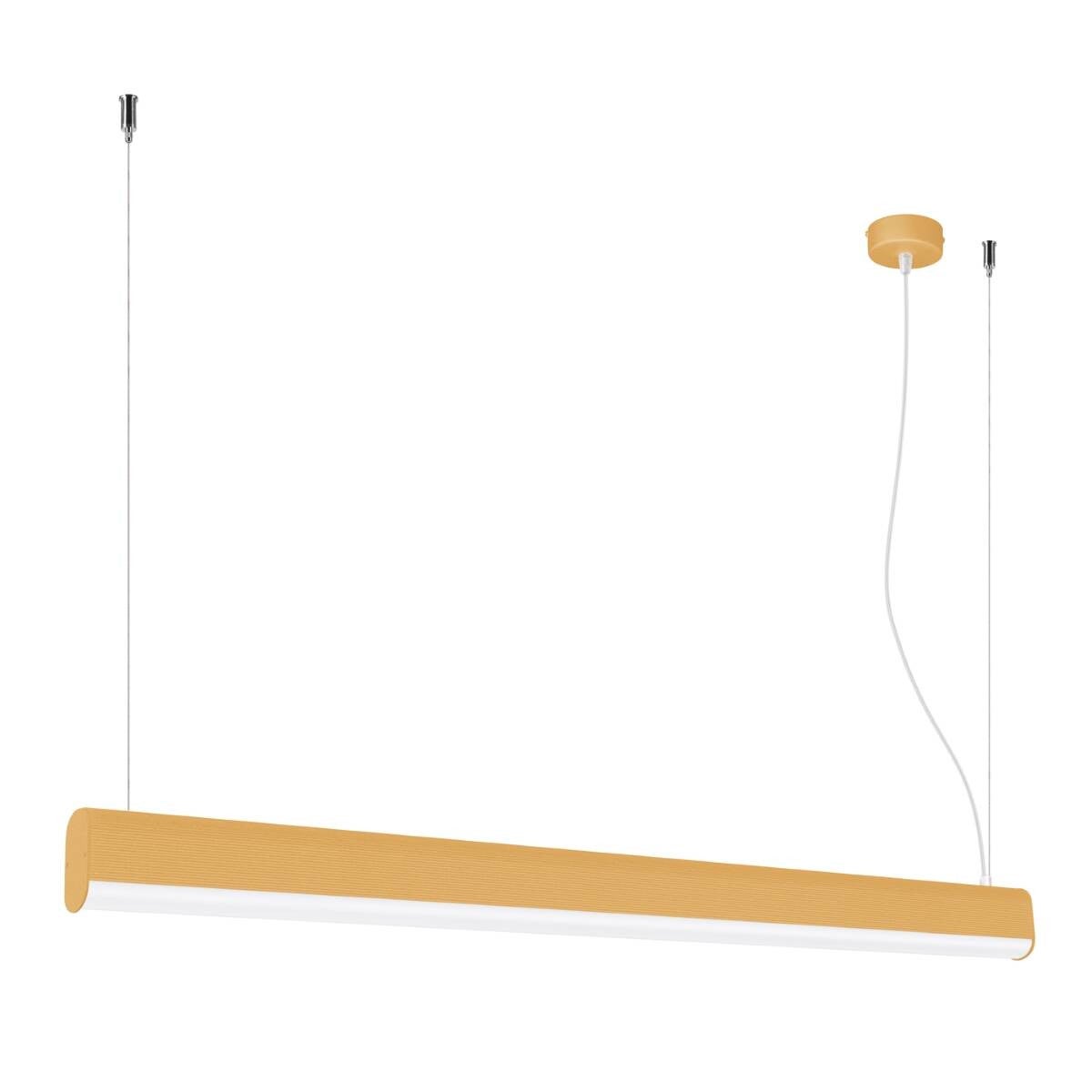 Lampa wisząca Farge złota LED 38W 3000K 3840lm wym: 150 x 120 x 8 cm aluminium Thoro Lighting