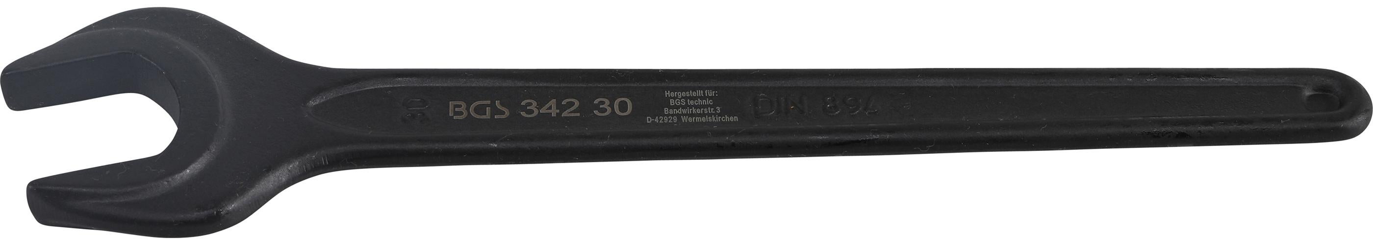 Klucz płaski jednostronny BGS DIN 894 SW 30 mm - 34230