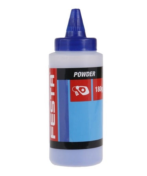 Biberon de poudre Bleue pour traçeur, 180g