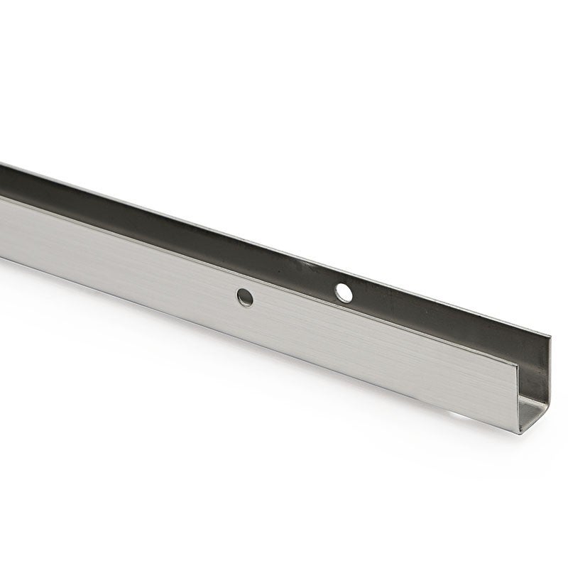 Perfil forma u inoxidable cabine 1,80m. inoxidable 304 largo 1.8 ...