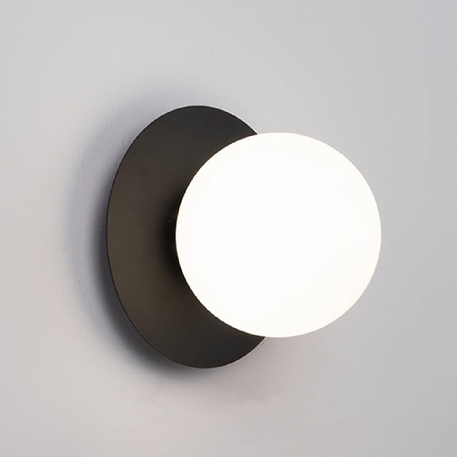 Lámpara de pared moderna para interior, lámpara de noche vintage de metal e27, para sala de estar, dormitorio, aplique de pared, color negro