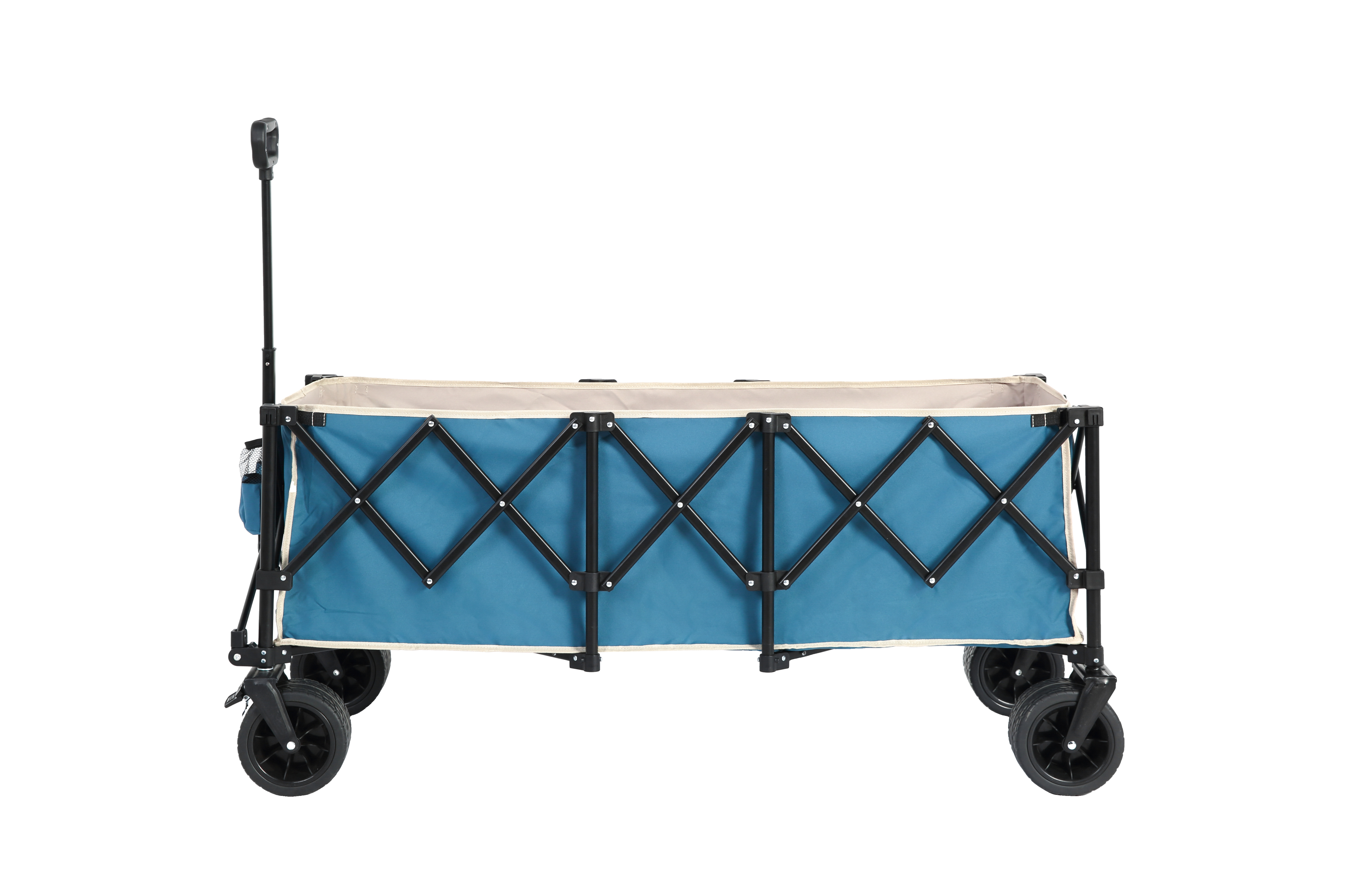 Chariot de Courses Pliable 50 L Chariot Monte Escalier Capacité 50 kg