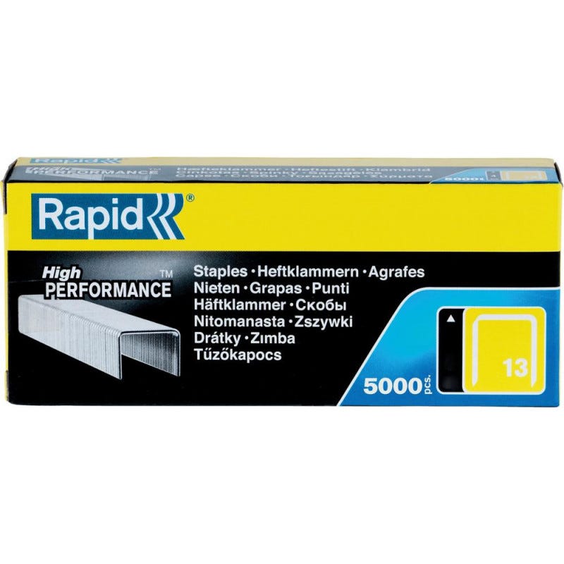 Graff Rge 1350 GRAFFE METALLICHE R13 SCATOLA 5000 PZ 4 MM | Leroy Merlin