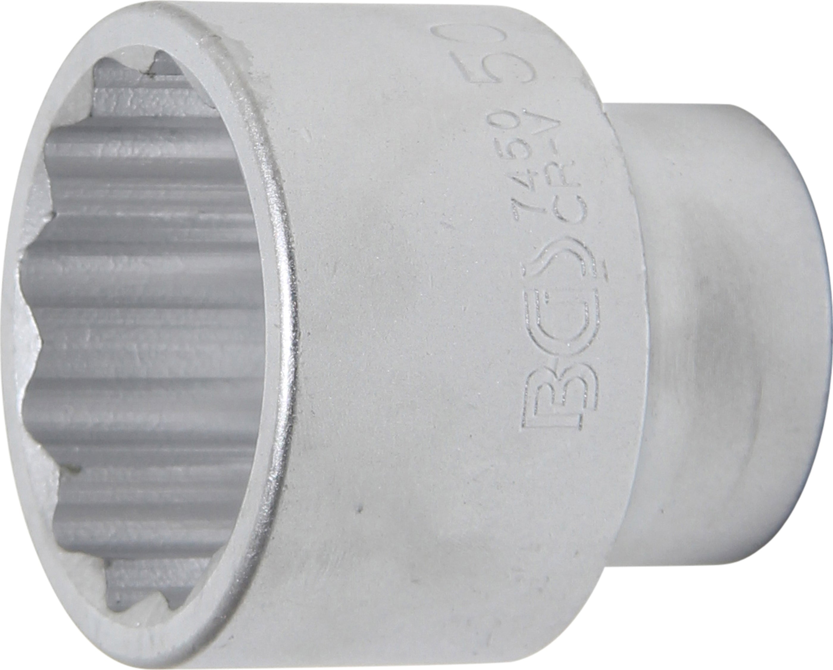 BGS Nasadka dwunastokątna Klucz nasadowy Napęd kwadratowy wewnętrzny 20 mm (3/4") SW 50 mm - 7450