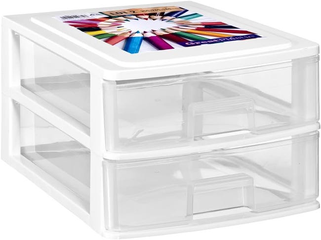 Scatola Di Deposo In Plastica Con Organizzatore Di Coperchio Cosmetici E Piccoli Articoli Da 8,51 € | DHgate - Foto 7