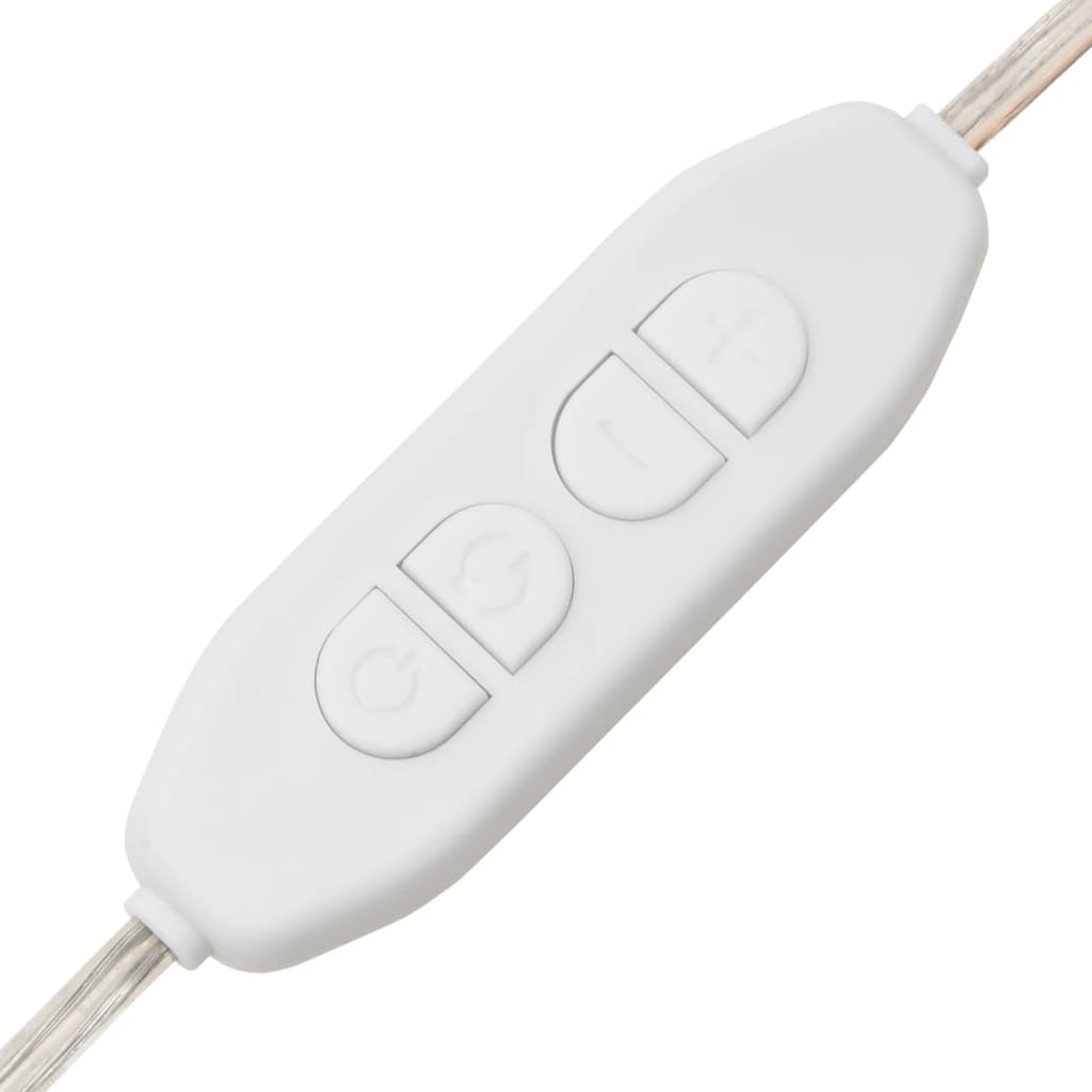 Toeletta LED con 2 mobili 60 x 40 x 140 cm legno composito bianco 02_0006304 - 7