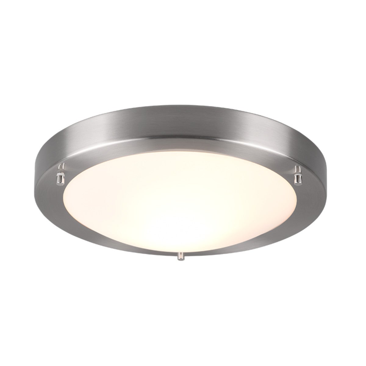 Plafon CONDUS srebrno-biały 1xE27x40W wym:8x31,5x31,5cm IP44 Trio