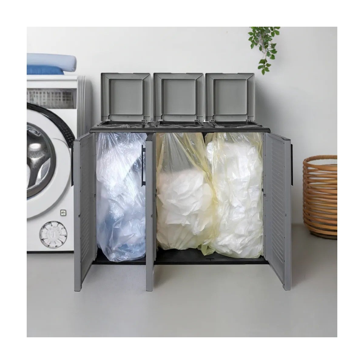 Armadio da Esterno Contenitore Raccolta Differenziata Antipioggia PP - 5