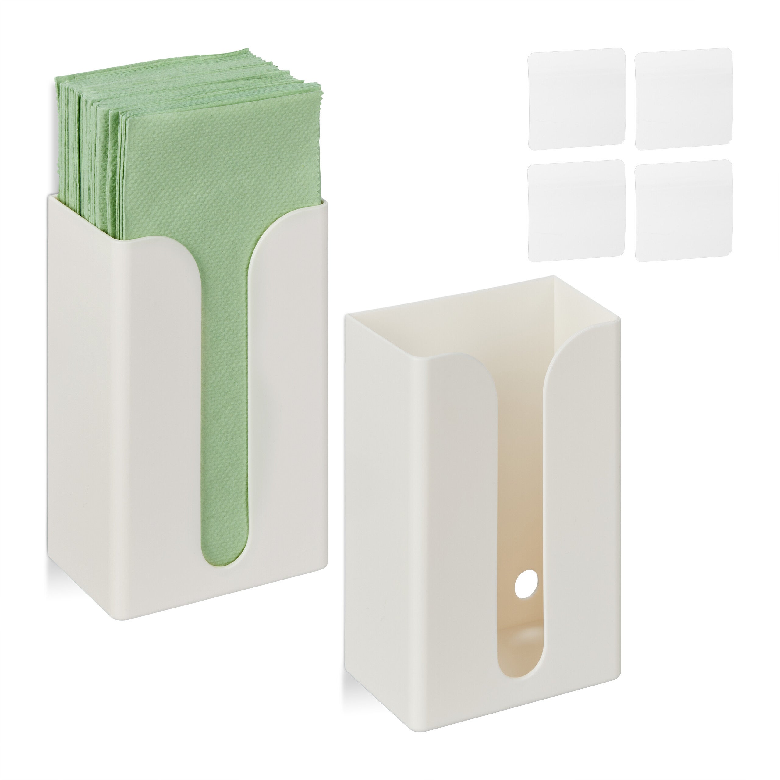 Distributeur De Serviettes En Papier Mural En ABS – Dimensions 27x20.5x10.4cm, Pour Papier Plié (Allemagne)