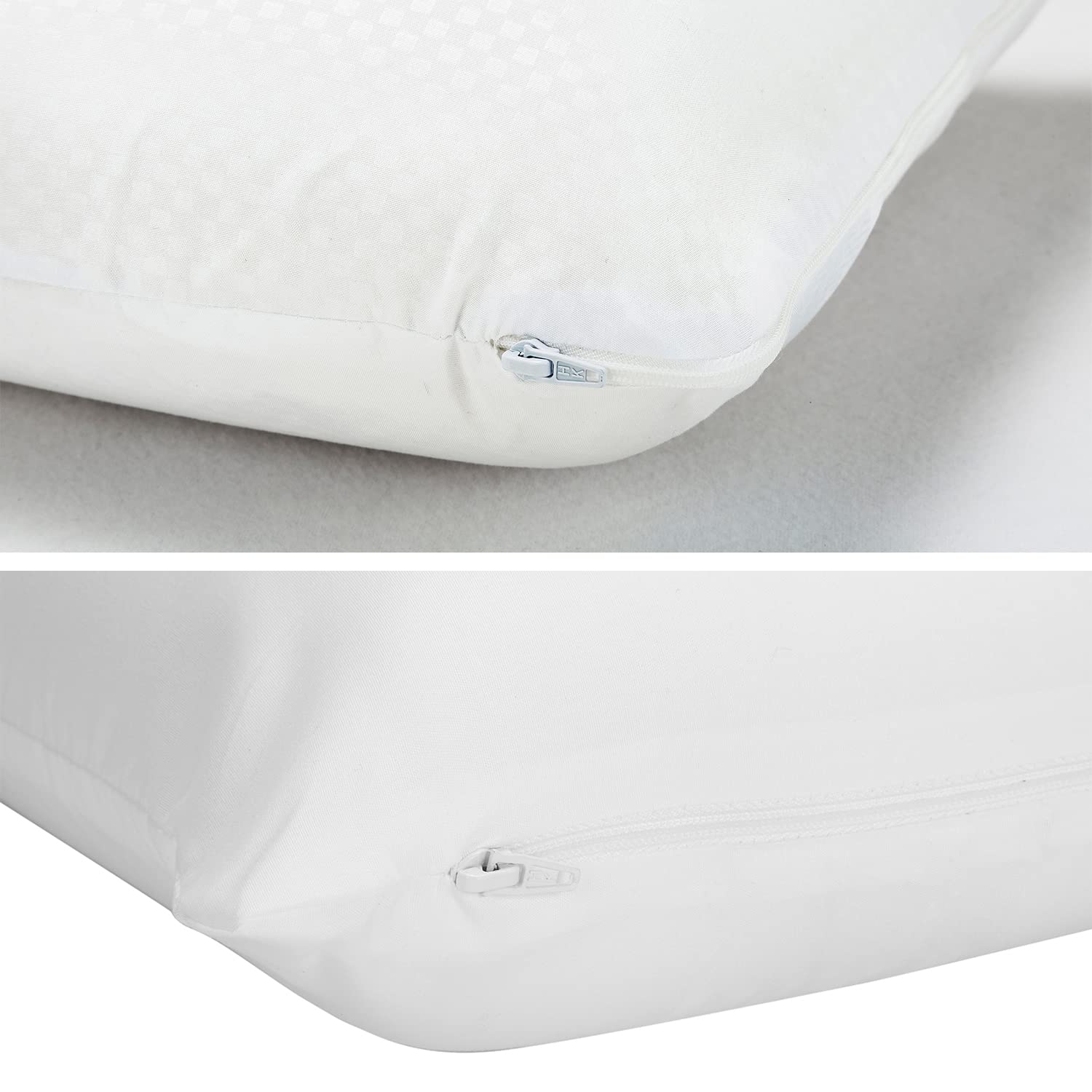 Pikolin Home - Cuscino Memory Foam da Hotel 75 cm - Adattabilità al collo e Ipoallergenico - Guanciale Letto Media Rigidità per Tutte le Posizioni d - 2