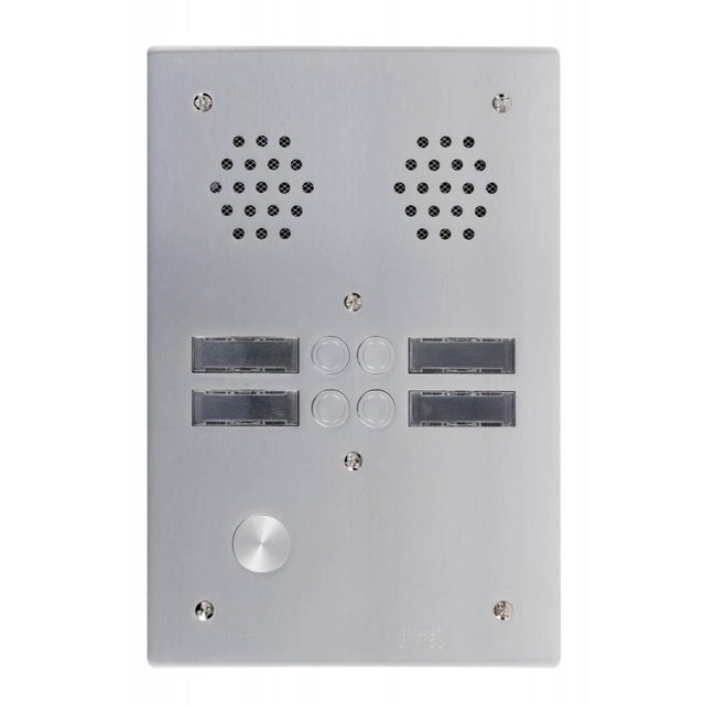 Plaque Interphone 1 Ligne 1,5 X 5,5 Cm Épaisseur 1 Mm Environ