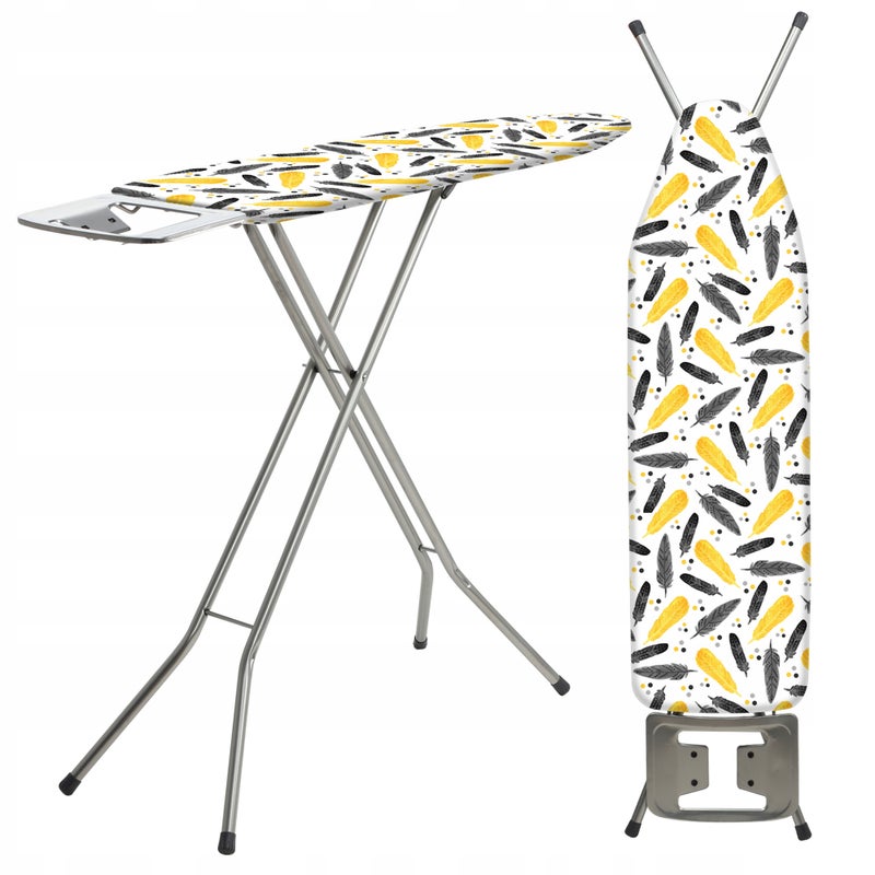 DESKA DO PRASOWANIA 105x30cm SKŁADANA LEKKA UCHWYT NA ŻELAZKO STANDARDOWA