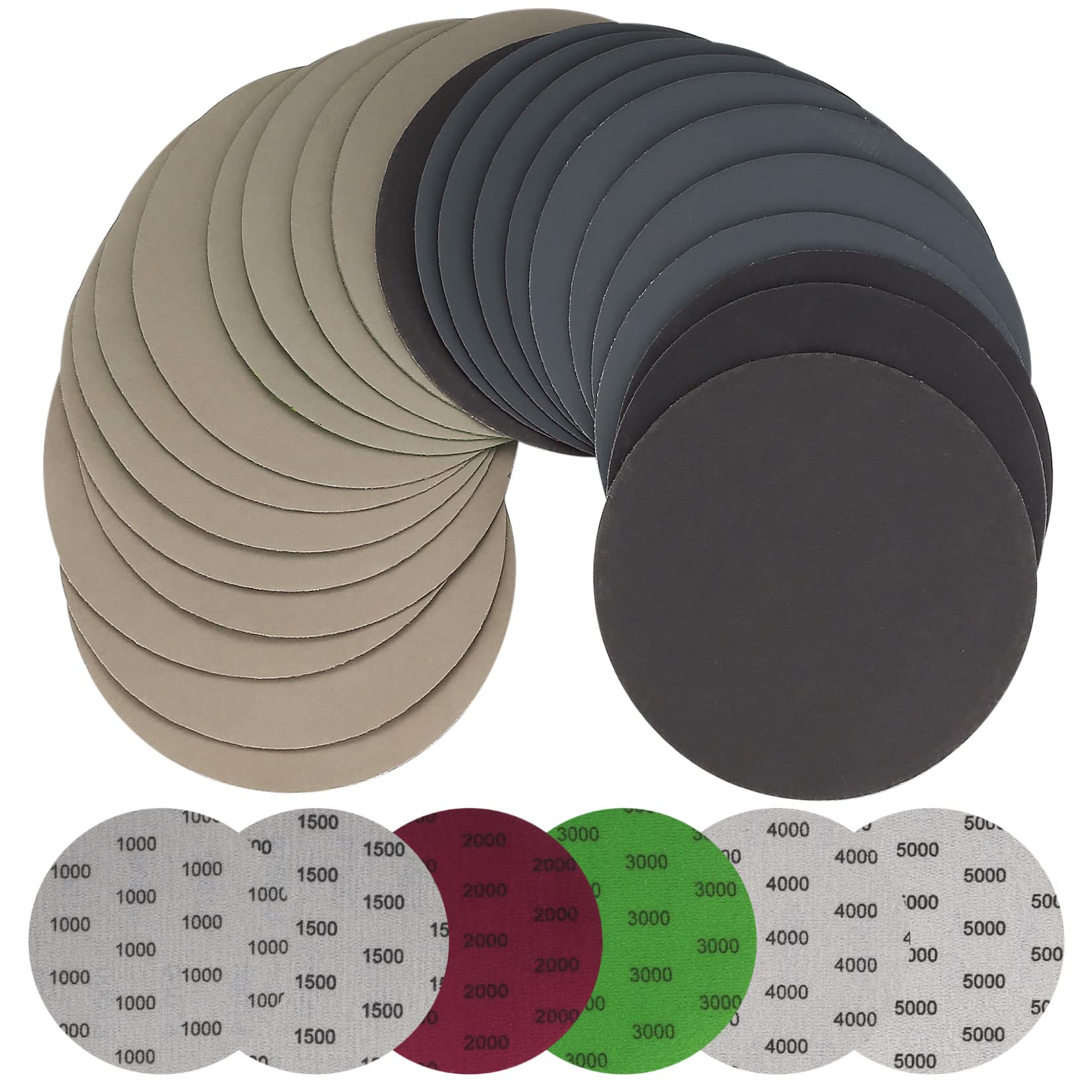 Disque Abrasif Carbure De Silicium 80 Mm - Grain 60, Pour Marbre, Granit, Pierre - 3