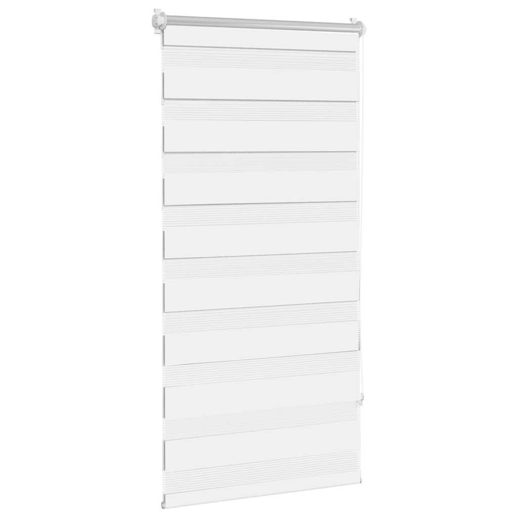 Estore de rolo noite e dia - 100% poliéster - Branco - 60x120cm | Leroy ...