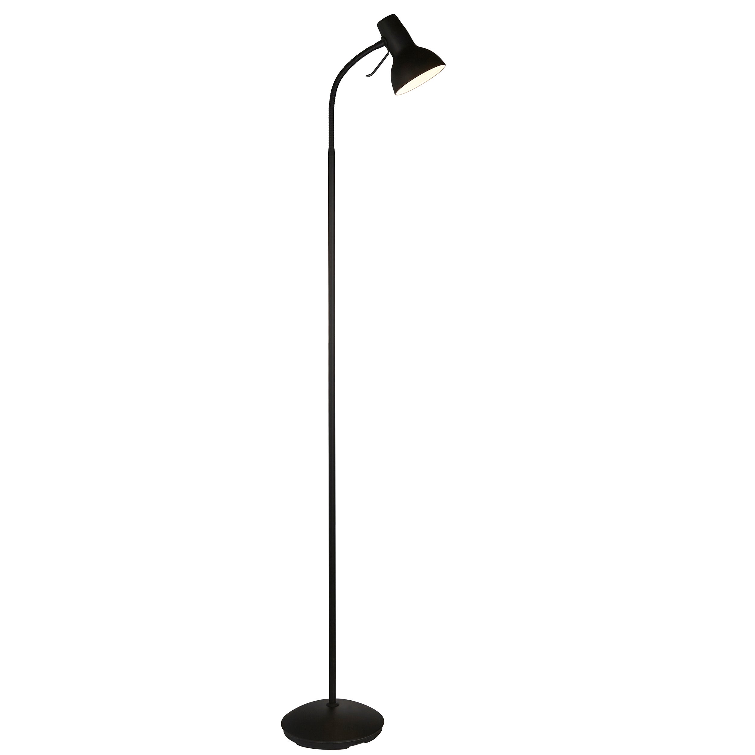 Lampa stojąca elastyczne ramię uchwyt AMALFI czarny matowy 1xGU10x7W metal wym:160x23x35,5cm IP20 Endon
