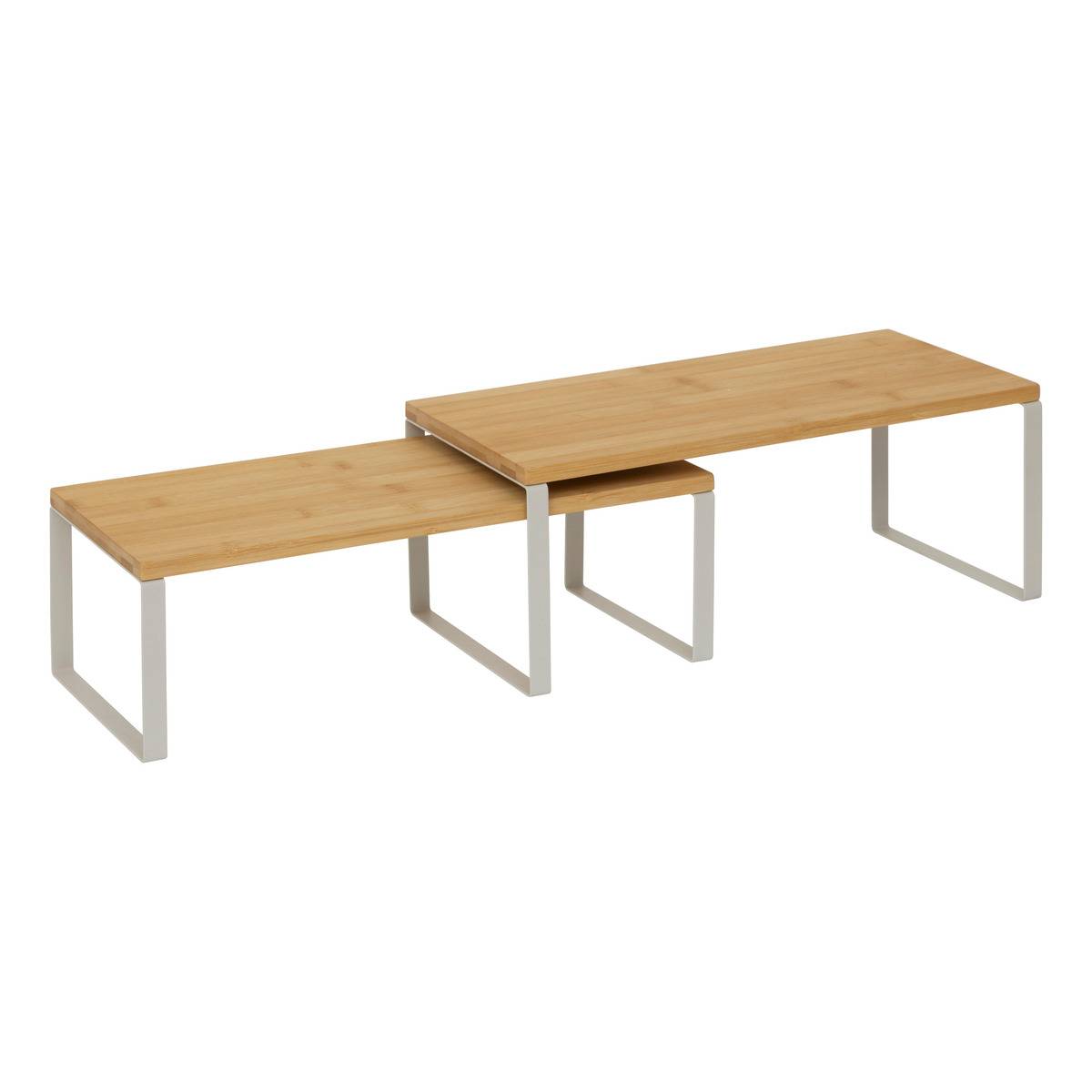 2 étagères gigognes ordera beige 1 niveau - 5five - 4