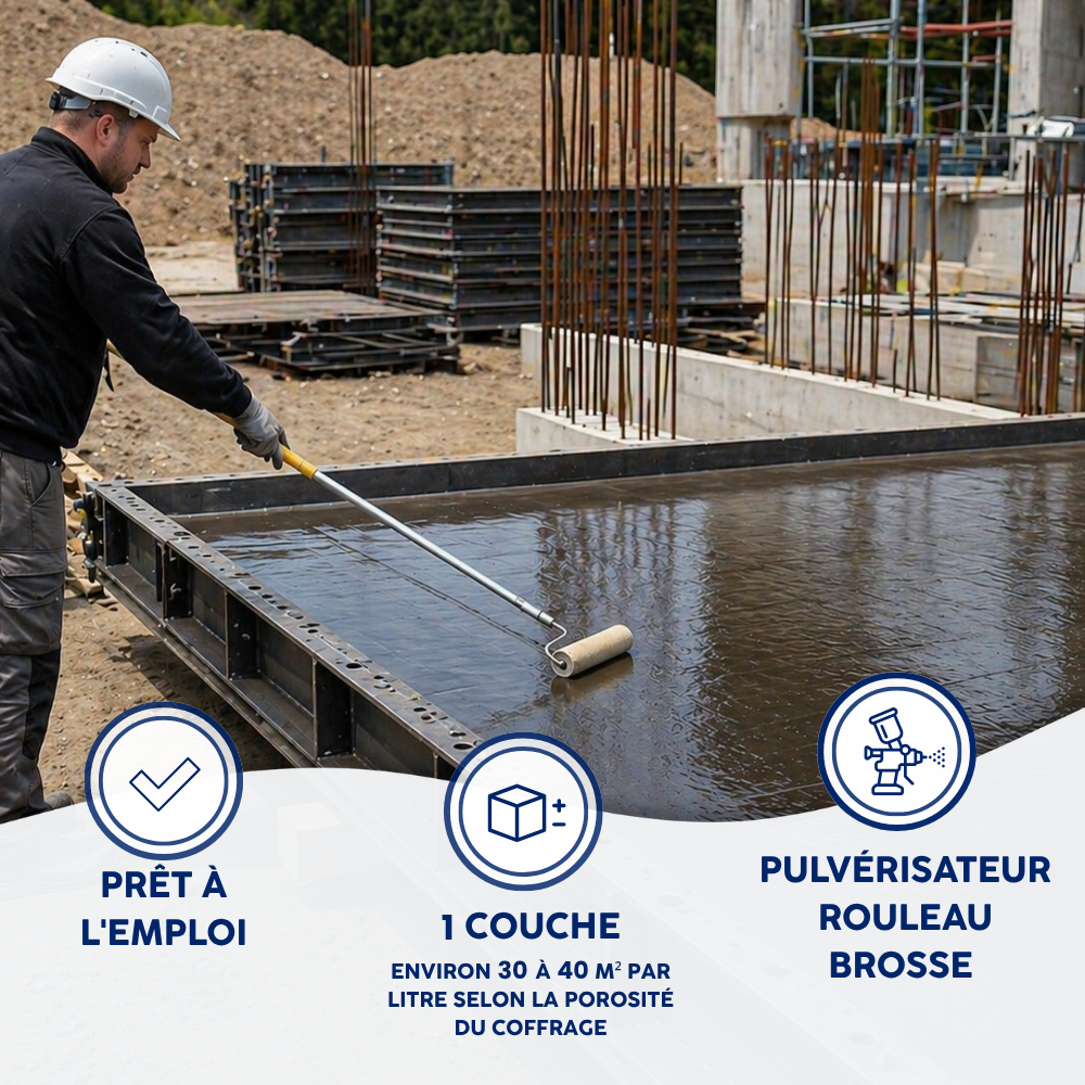 Huile de démoulage universelle Bidon de 5 L - HUILE50 - MATPRO - 8