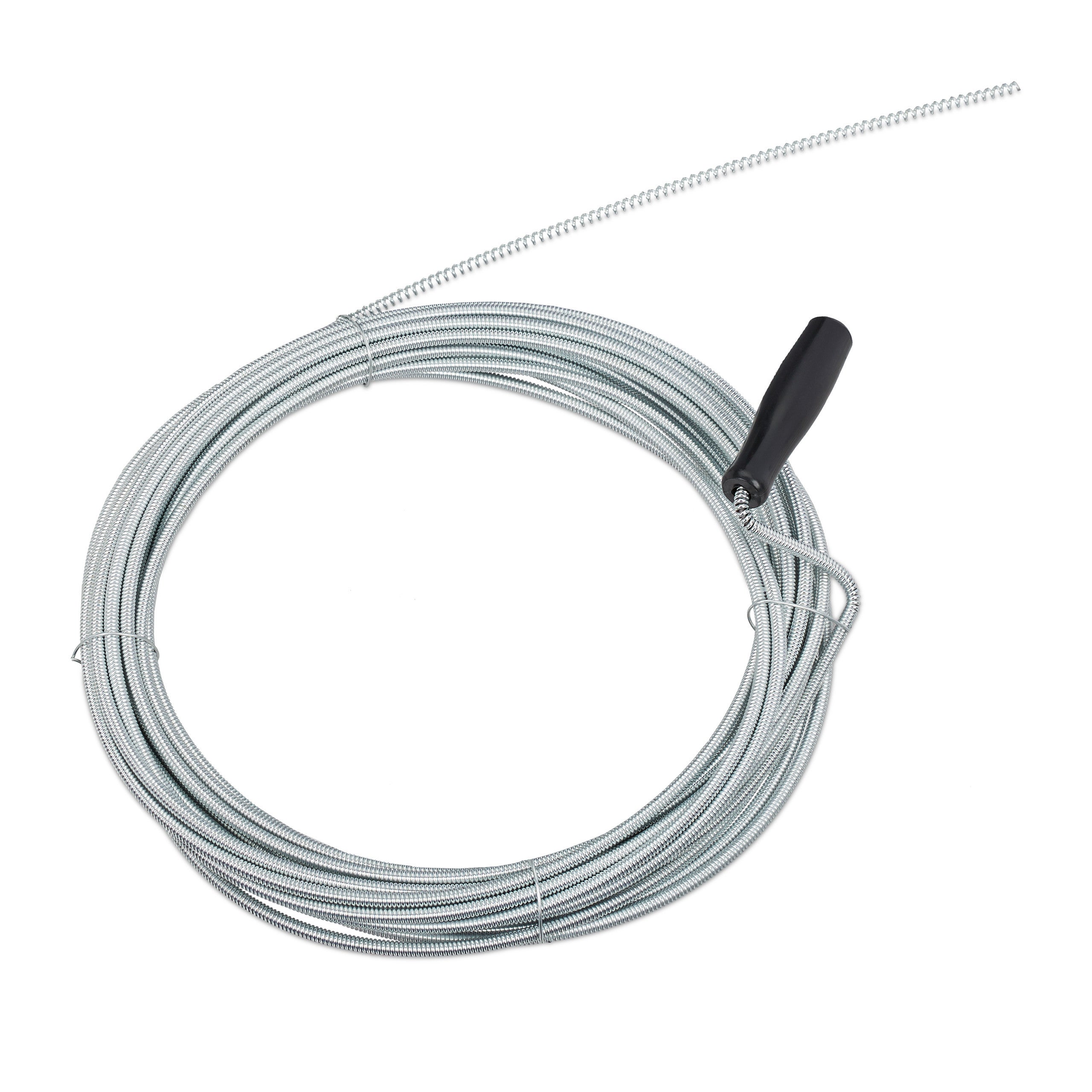 Sonda Sturatubi Relaxdays 10 Metri - Spirale Meccanica Per WC, Doccia E Lavandini Ø5mm - Foto 2