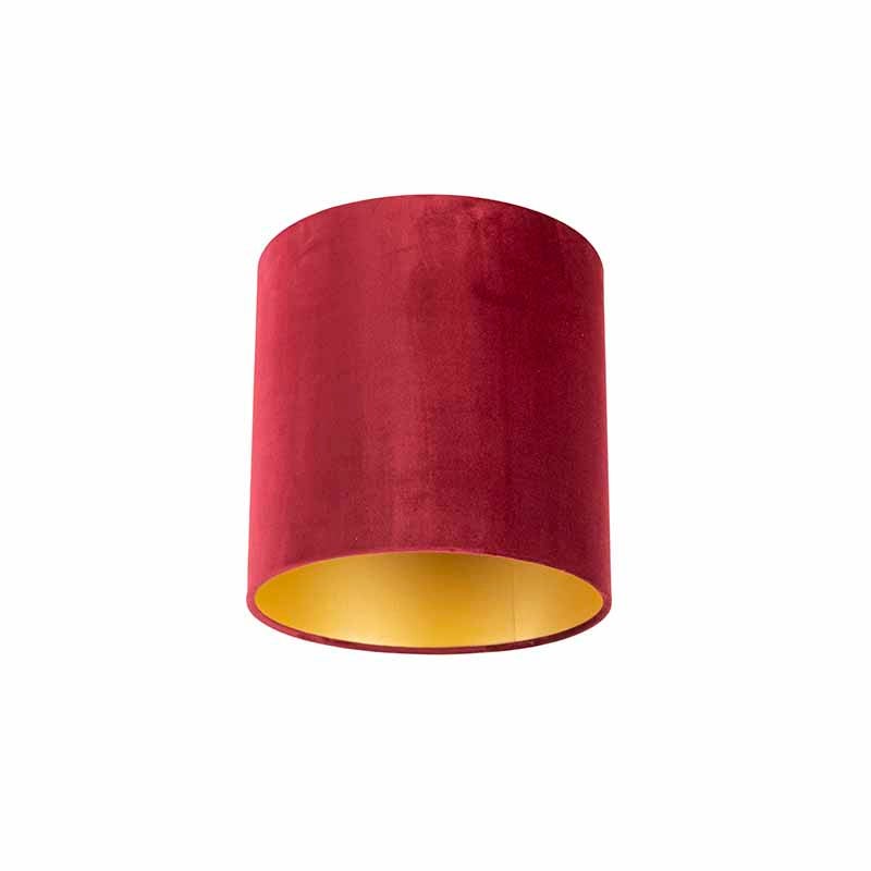 Pantalla De Lámpara Tambor De Terciopelo Amarillo Mostaza Con Flecos – Estilo Moderno, Sala De Estar, Little Red Robin
