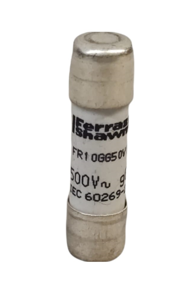 fusible cartouche - 10 x 38 - gg - 1a - 500v - boite de 10 - mersen b212061 - 2