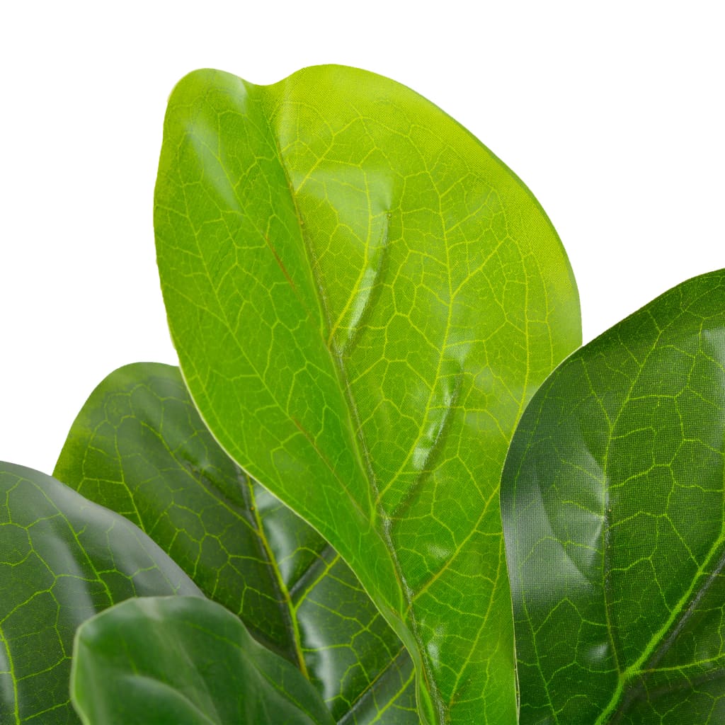 vidaXL Plante artificielle avec pot Feuilles de figuier Vert 90 cm - 2
