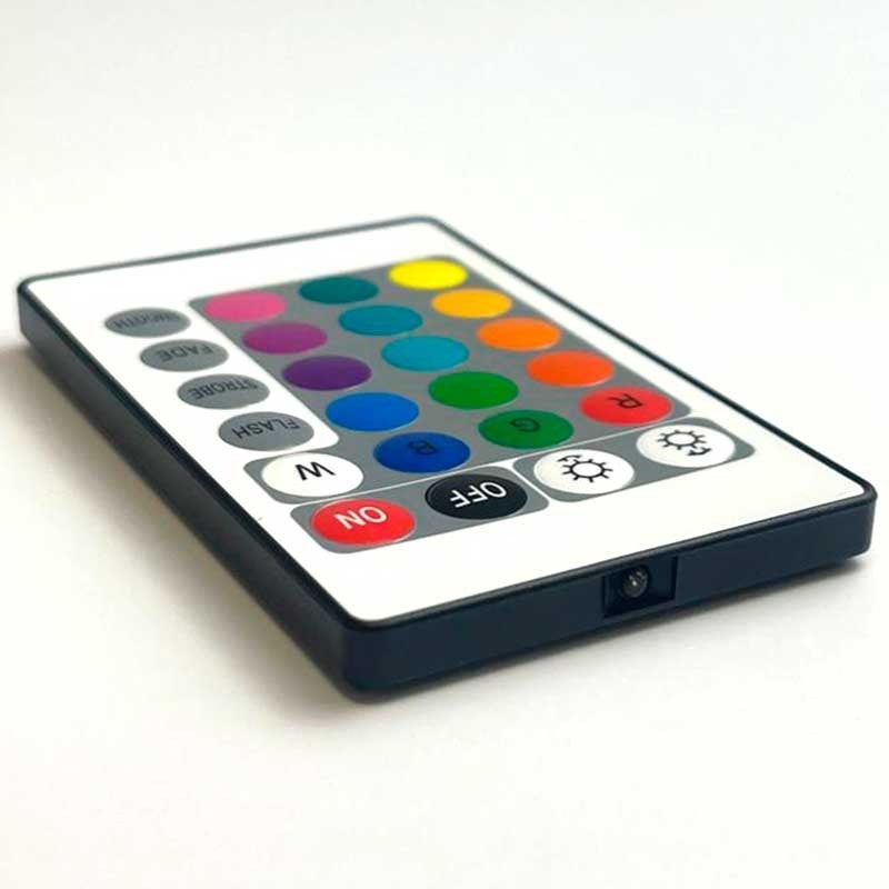 Controller striscia LED RGB 2 Amp per canale, telecomando IR 24 tasti - 7