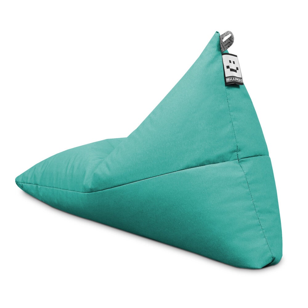 Pouf Pyramide Naylim Mate pour Extérieur Turquoise XL - 4
