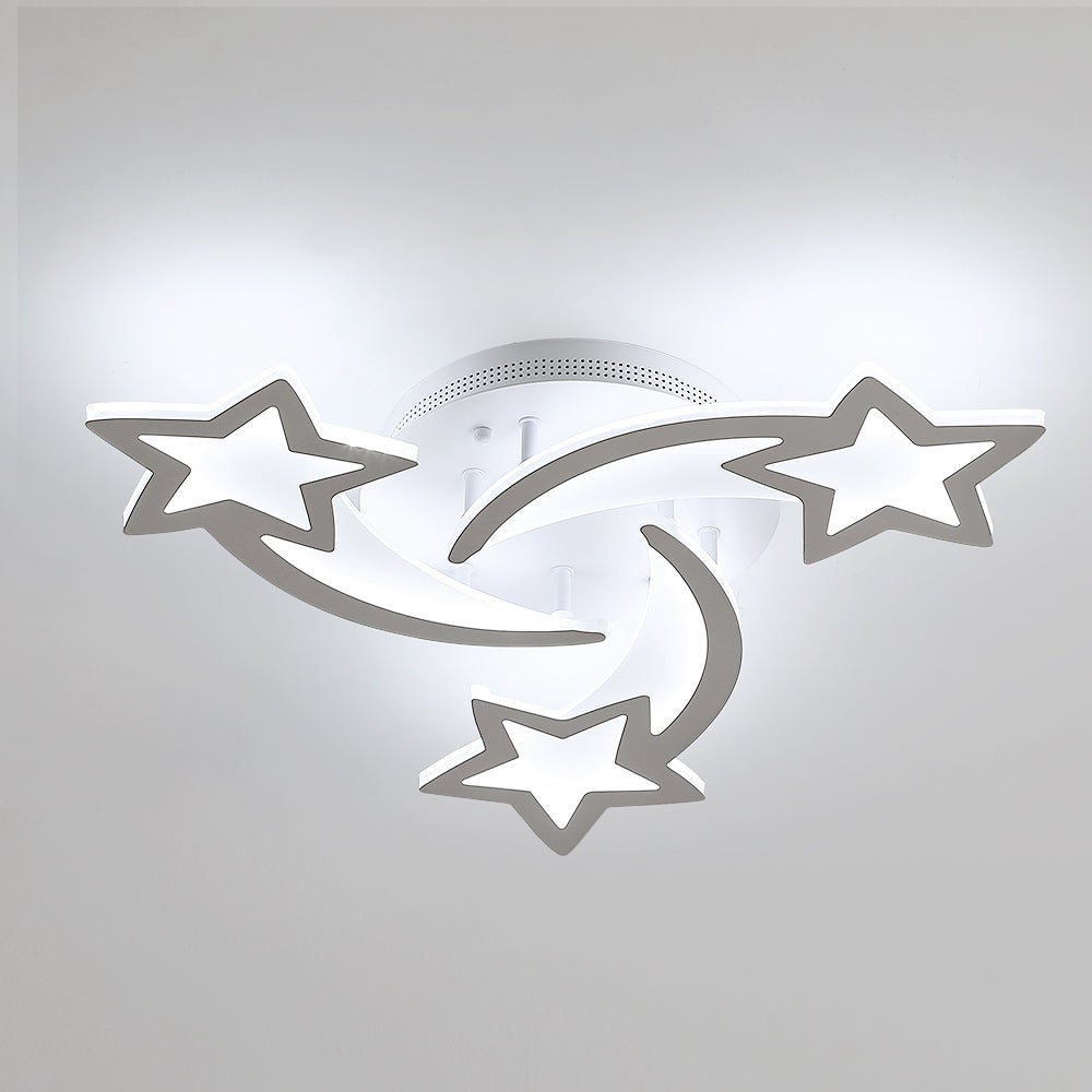 Plafoniera LED Intelligente Matane 24W, RGB+CCT, 28cm, Controllo APP E Alexa, Bianca - 5
