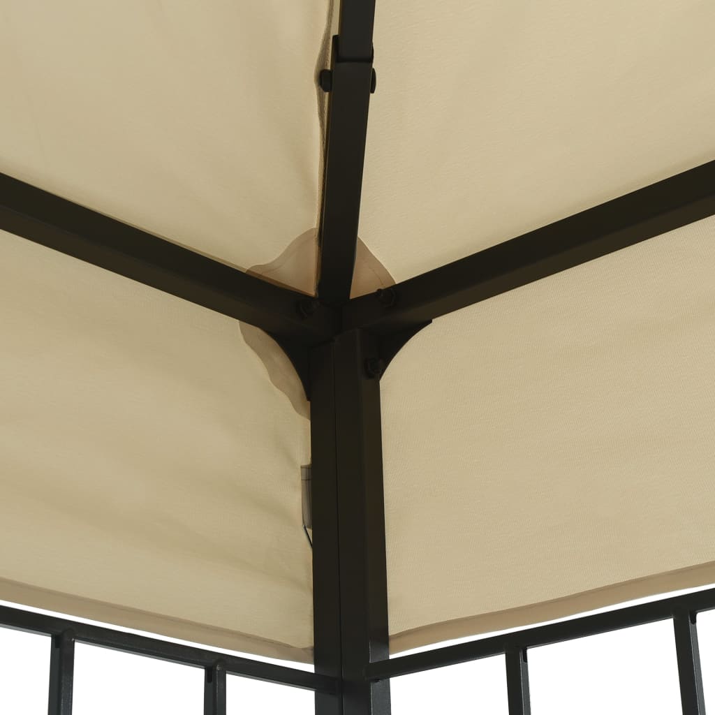 Maison Exclusive - Gazebo 3x3 m Crema - 5
