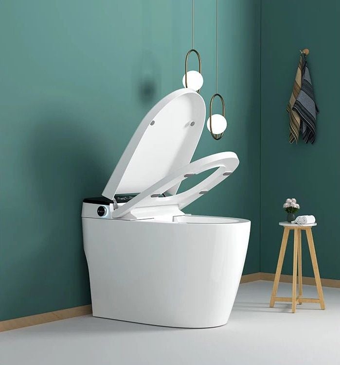 KLEENMAC Olivia KEB2025TRF Toaleta bez zbiornika (toaleta japońska) 250 mm, wylot pionowy, czarna