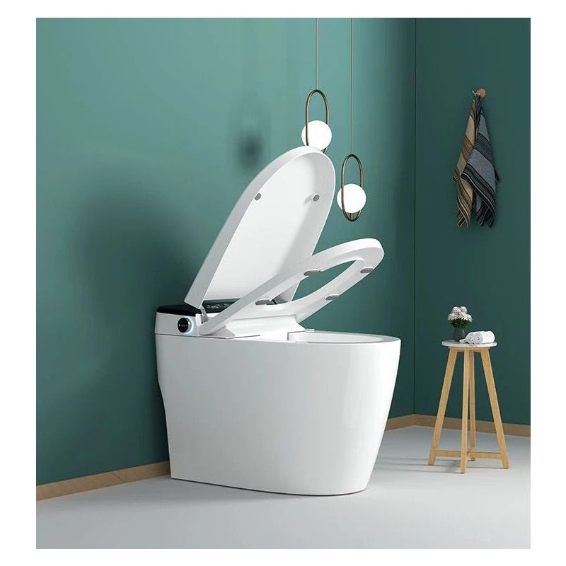 KLEENMAC Olivia KEB2025TRF Toaleta bez zbiornika (toaleta japońska) 250 mm, wylot pionowy, czarna