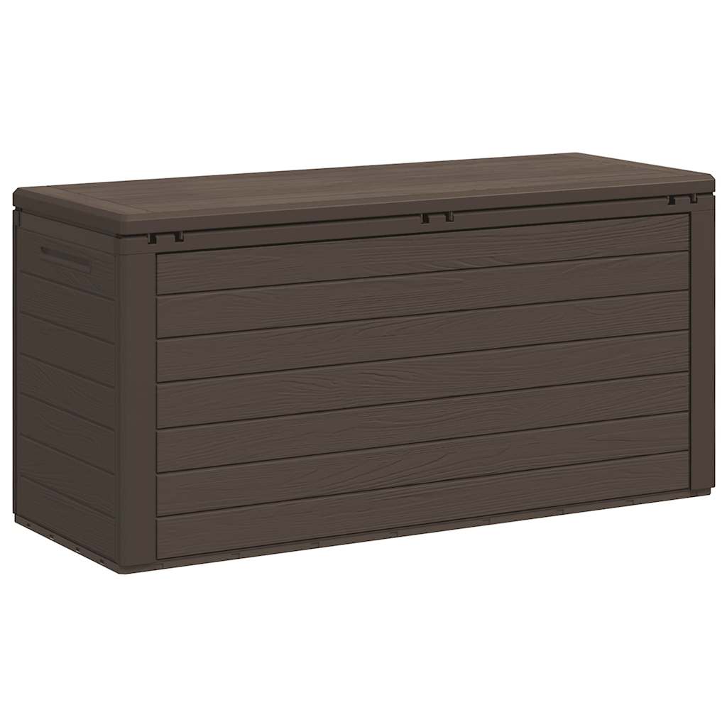 Boîte de rangement de jardin Marron 116x44x55 cm - 6