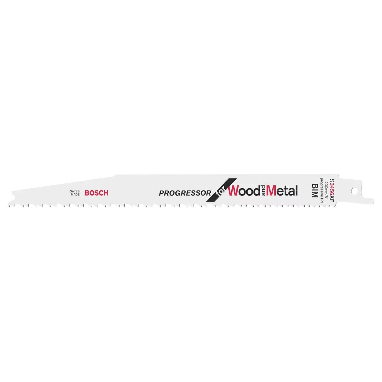 Brzeszczot do piły szablowej Bosch S 3456 XF Bi-metal 200 mm srebrny