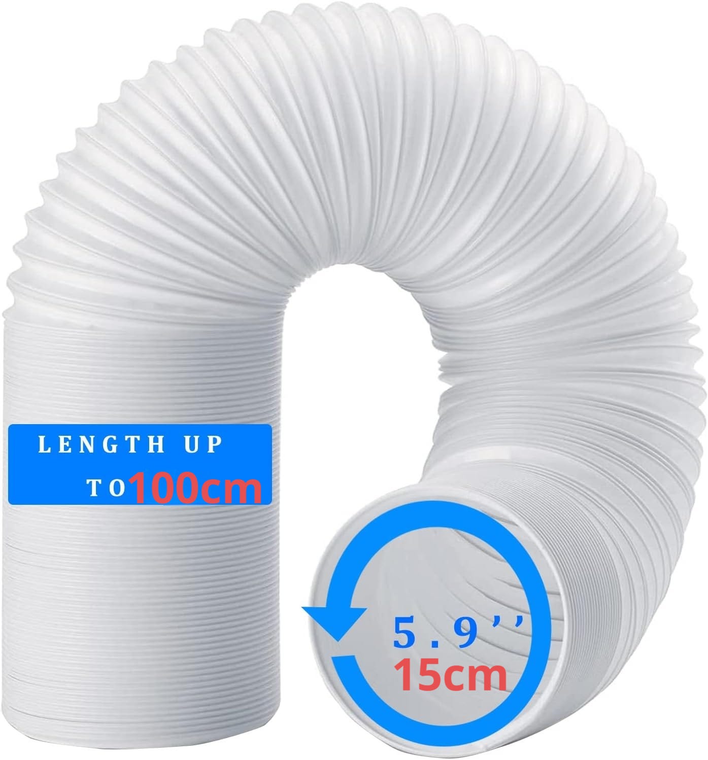Merlin Long Iowa Tuyau pour climatiseur portable environ 100 cm de long filetage ...