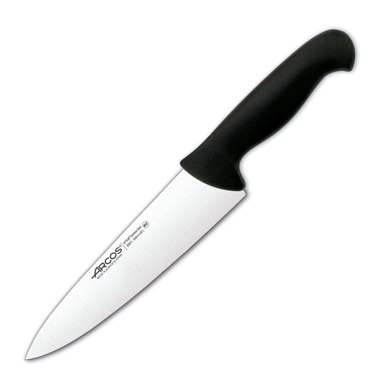 Arcos Duo Set Di 3 Coltelli Da Cucina - Acciaio Inossidabile Nitrum, Manico In Polipropilene, Colori Nero E Rosso