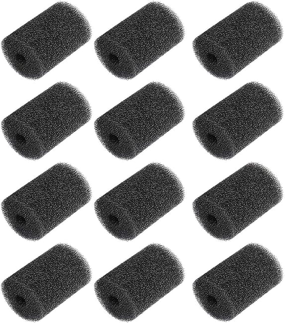 Gąbki zamienne do odkurzacza basenowego, kompatybilne z częścią nr 9-100-3105, do modeli Polaris 180, 280, 360, 380, 480, 3900 – opakowanie 12 szt.