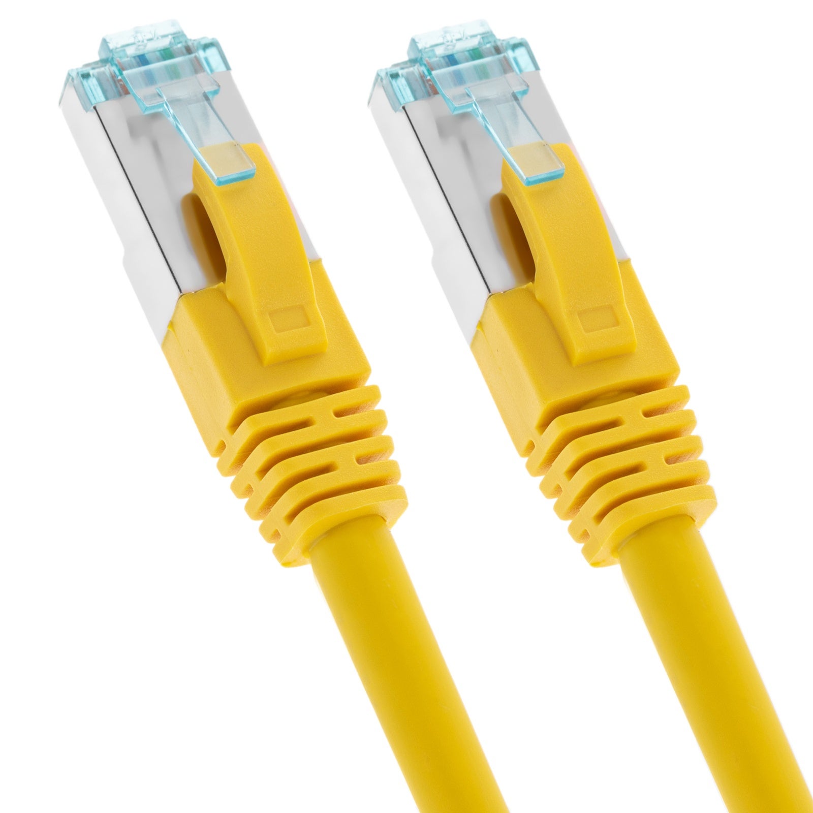 Câble Ethernet SFTP jaune RJ45 Catégorie 7 de 1m - 4